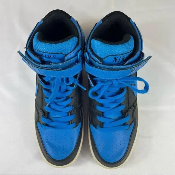 Nike Zoom Morgan 2 Blue/Black Mid Sneakers Men’s Sz 11 (407360-044) - Picture 6 of 10